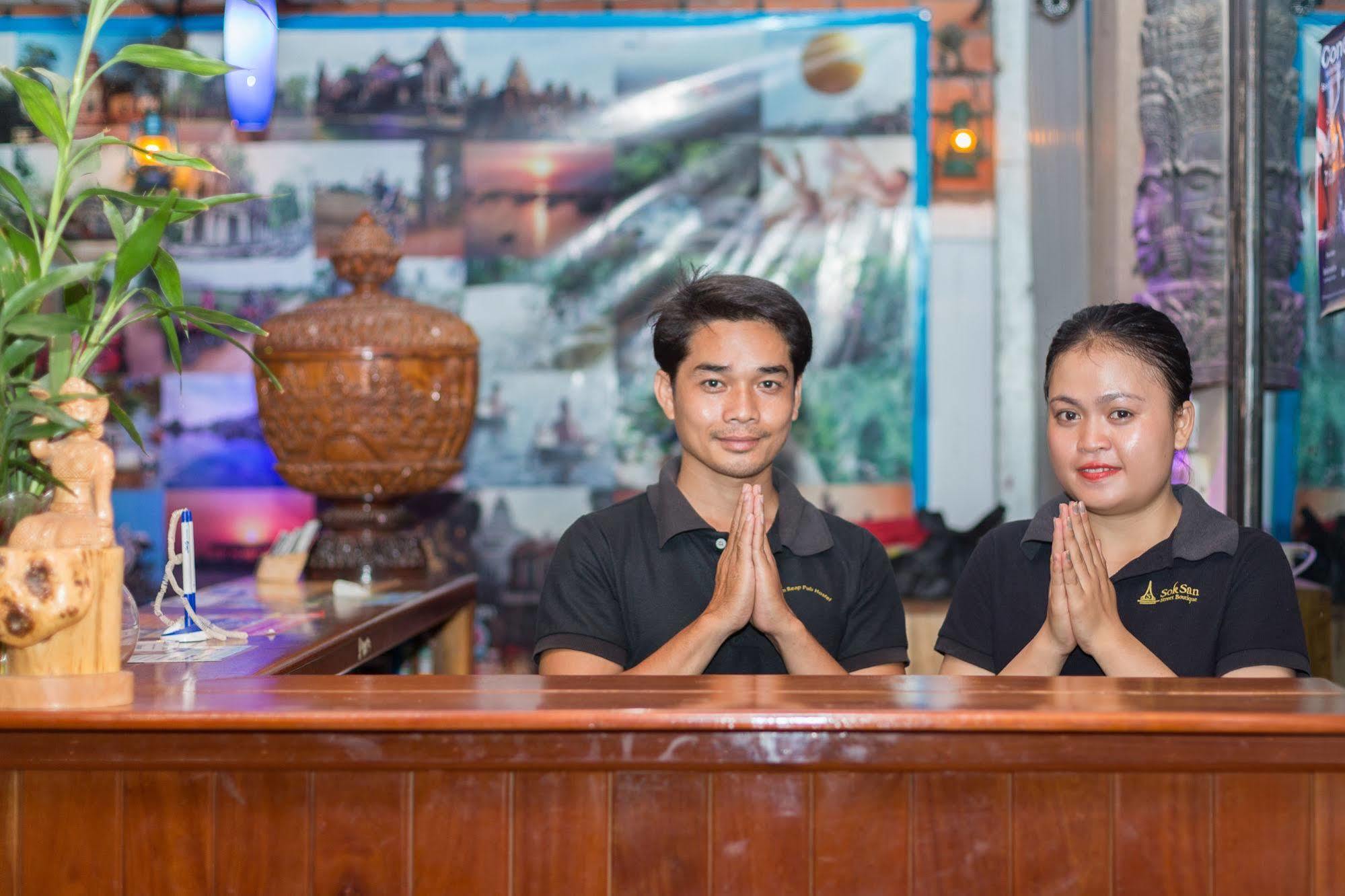 Sok San Street Boutique Hotel Siem Reap Exterior foto